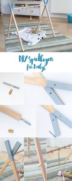 diy stylishen for baby's furniture with clothes pins and pegs