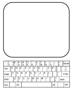 an image of a computer keyboard with the key board removed from it's side