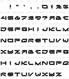 some type of font that has been designed to look like it is made out of letters