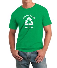 Be kind ,recycle t-shirt. Save our planet and recycle. All our t-shirts are decorated by hand as one of a kind items. MENS T-SHIRTS -Unisex Shirt These Tees make a great impression either on their own as a surprise gift! *4.5 oz., pre-shrunk 100% Softstyle cotton (Heathers 35/65 cotton/polyester, Sport Grey and Antiques 90/10 cotton/polyester) *30 singles *Double-needle stitched neckline and sleeves *1/4 turned *Shoulder-to-shoulder taping *3/4" seamless collar Colours Available on "Mens/Unisex 100% Cotton T-Shirt" Black - Navy-White-Red-Royal-Dark Heather-Heather Irish Green PRODUCT MEASUREMENT/ SIZING - Men's / Unisex Our T shirts are preshrunk but allow for a slight shrinkage if you tumble dry. Body length is measured from highest point on the shoulder to hem. Chest is measured 1" down Recycled Shirts, Save Our Planet, Recycled T Shirts, Surprise Gift, Unisex Gifts, Mens T Shirts, Save The Planet, Our Planet, Unisex Shirts