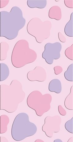 a pink and purple wallpaper with hearts on the bottom right hand corner is shown