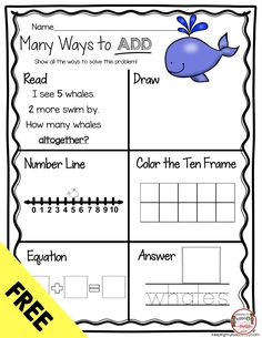 a printable worksheet for numbers and words to help students learn how to read the