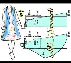 an image of a sewing pattern for a woman's dress and jacket with flowers on it