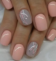 Wedding Nails Ideas, Elegant Touch Nails, Manicure Nail Designs, French Manicure Nails, Fancy Nails Designs, Glitter Gel Nails, Simple Gel Nails, Nail Designs Ideas, Work Nails