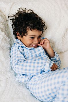 95% Polyester 5% Spandex True To Size Gingham Sleepwear For Bedtime In Spring, Gingham Cotton Sleepwear For Sleepover, Long Sleeve Gingham Sleepwear For Loungewear, Kids Gingham Shirt, Boys Blue Pajamas, Colored Pencil Portrait, Kids Cleaning, Little Boy Outfits, Blue Gingham