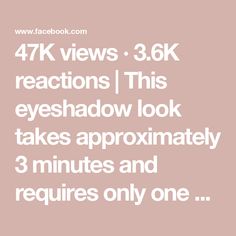 47K views · 3.6K reactions | This eyeshadow look takes approximately 3 minutes and requires only one brush. BUT, it makes an impact!

Comment EYE LOOK for product info
@maybelline 24hr Color Stay Cream Shadow in Frontrunner 
@thebkbeauty Brush A502 
@benefitcosmetics Hula Bronzer 
@onesize Liquid Eyeliner in Busty Brown 

#easymakeup #eyesmakeup #eyeshadow #eyelooks #eyeshadowlook | Kate | Makeup Tips Hula Bronzer, Kate Makeup, Eyeshadow Looks, Liquid Eyeliner, Simple Makeup, Bronzer, Maybelline, Makeup Tips