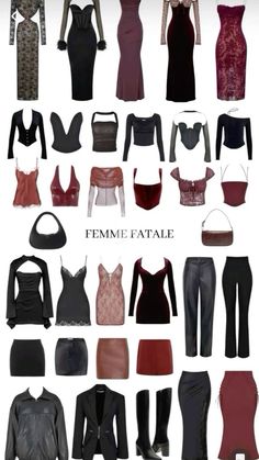 Femme fatale outfit inspo Venus Fashion, Dark Feminine Aesthetic, Trendy Short Hair, Feminine Aesthetic, Mode Inspo, Trendy Short Hair Styles, Feminine Outfit, Mode Vintage, Looks Style