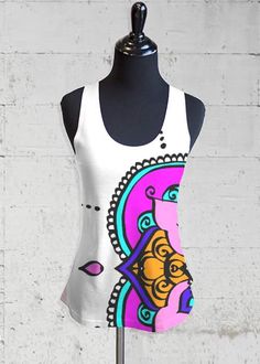 My clothing collection https://www.shopvida.com/collections/anastasia-izg Yoga Top, Cool Shirts, Yoga, Tank Tops, Women's Top, Clothes, Art