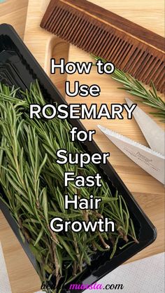 Want to learn how to make rosemary hair rinse for super fast hair growth? Well, I got you bestie! If you haven’t started using rosemary water for hair growth you’re missing out on the simplest hair growth hack ever… Rosemary Water Benefits, Rosemary Hair Rinse, Super Fast Hair Growth, Rosemary For Hair, Hair Growth Oil Recipe, Rosemary Hair Growth, Rosemary Hair, Hair Growth Tonic, Rosemary Water