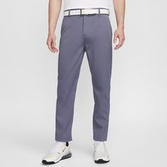 From driving range to course to clubhouse, the Nike Tour pants provide comfort and performance you can take anywhere. Stretchy, sweat-wicking fabric in a slim fit helps give you the confidence to swing your best. They're water-repellent too, so the rain doesn't cut your round short. Equipped with pockets all around for your tees, scorecard and glove, they're designed to help you stay ready when you're next up on the box. Nike Functional 4-way Stretch Bottoms, Nike Functional Bottoms With 4-way Stretch, Golf Bottoms With Go-dry 4-way Stretch, Moisture-wicking Athleisure Bottoms For Golf, Sporty 4-way Stretch Pants For Golf, Functional Moisture-wicking Bottoms For Golf, Casual Nike Golf Bottoms, 4-way Stretch Tapered Leg Golf Pants, 4-way Stretch Tapered Golf Pants