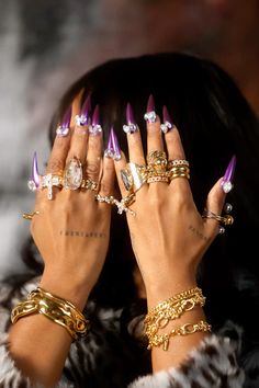 #longnails #jewelry #goldjewelry #vibes #accessories #fashion #streetstyle #nailinspo Lifestyle Store, Curated Design, Accessories Fashion, Long Nails, Gold Jewelry, Nail Art, Street Style