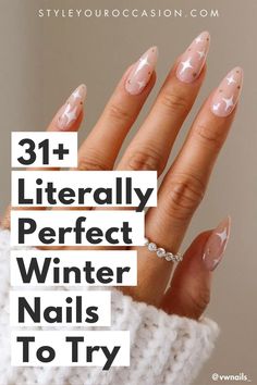 Looking for nail ideas for 2023/2024 winter? This list of winter nails includes popular nail trends and designs. Whether you want simple winter nails, stunning December nails, or stylish nails that are a little more bold, you’ll adore this list of chic nails! Winter 2023 Nails Colors, Classy Nail Polish Ideas, Neutral Nail Designs 2023, Nails December 2023 Trends, Nail Colors December 2023, 2024 Elegant Nails, Fall Winter 2023/2024 Nail Trends, Winter White Nails 2023 Trends, Classy Winter Nails 2023