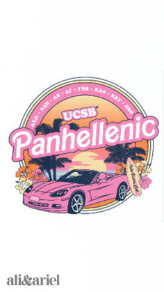 an advertisement for the ucsc panhellenic, which is located in california