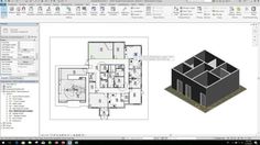 a computer screen showing the floor plan for a house