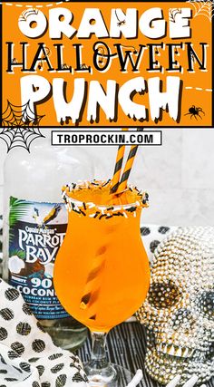 Punch Drinks Alcohol, Orange Halloween Punch, Halloween Cocktails Punch, Orange Alcoholic Drinks, Halloween Party Drinks Alcohol, Easy Halloween Punch, Halloween Punch Alcohol, Halloween Drinks Alcohol Punch, Halloween Punch Bowl