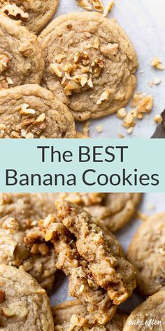 the best banana cookies recipe ever