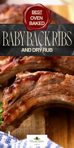 the best oven baked baby back ribs and dry rub