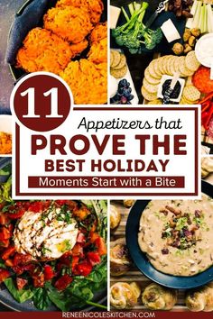 the top ten appetizers that prove the best holiday meals to eat with a bite