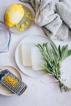 Homemade Soap Recipe with Herbs and Citrus Homemade Soap Recipe, Herb Soap, Homemade Lip Balm Recipe, Goats Milk Soap Base, Citrus Soap, Foods For Healthy Skin, Herb Recipes, Soap Recipe, Citrus Juice