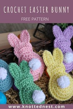 crochet easter bunny free pattern