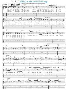 sheet music with the words stay on the door of the bay