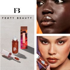 New In Boxsummer 2024 Release Fenty Beauty Gloss Bomb Oil Luminizing Lip Oil N' Gloss Coppa Cookie - Copper Glaze Lips In This New, Limited-Edition Gloss Bomb Formuladelivering The Same Irresistible Shimmer + Shine You Lovenow In A Lineup Of Shades With A Gel-Oil Texture. A New + Limited-Edition Hybrid Lip Oil-Glossin Three Slick, Shimmering Shades For All. Fill Weight: 0.3 Oz/ 9 Ml Fenty Beauty Gloss Bomb, Oil Texture, Fenty Beauty Makeup, Shimmer Shine, Fenty Beauty, Lip Balm Gloss, Lip Oil, Lip Makeup, Womens Makeup