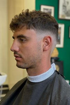 Curly Taper Fade, Hairstyles For Receding Hairline, Men Blonde Hair