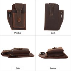 Exude elegance during travel when carrying this adorable waist bag for men. The pillow-shaped waist pack is designed in a vintage style using leather for a classy appeal. It has a mobile phone holder with a cover case. It has a solid pattern and is ideal for use during sporting and travel times. Vintage Phone Case, Vintage Phone, Vintage Phones, Mobile Phone Covers, Mobile Phone Holder, Waist Pack, Vintage Sports, Pillow Pattern, Leather Items