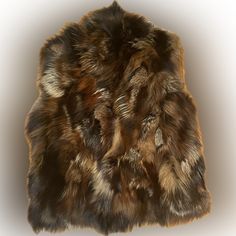 Fox Fur Vest Women’s Medium Fur Vest Women, Fox Fur Vest, Fur Vest, Fox Fur, Womens Vest, Fox, Jackets For Women, Color