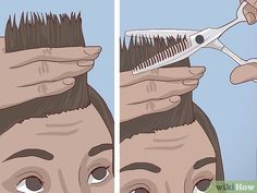 How To Texturize Your Own Hair, Hair Cut Diy, Dark Plum Hair, Texturizing Hair, Trim Your Own Hair, A Line Hair, Hair Thinning Scissors