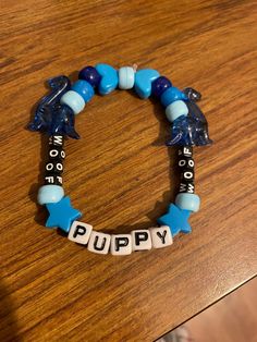 Kandi Singles Ideas No Words, Kandi Bracelets Singles, Kandi Inspo Single, Grunge Kandi, Kandi Single Ideas, Kandi Ideas Singles, Kandi Core, Kandi Singles Ideas, Blue Kandi