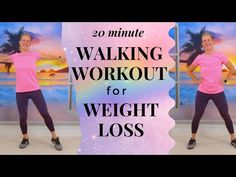 YouTube Walk Fit, Knee Replacement Exercises, Walk At Home, Steady State Cardio, Fitness Walking, Walking Workout, 20 Minute Workout, Healthy Exercise