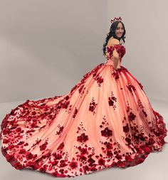 Red Gown For Debutante Ball, Red Dress For Debutante Ball, Red Sweetheart Neckline Dress For Debutante Ball, Red Sweetheart Neckline Dress For Quinceanera, Red Dress For Prom Season, Red Dress For Debutante Ball And Prom Season, Red Fitted Dress For Quinceanera, Red Floor-length Gown For Quinceanera, Red Quinceanera Dress With Fitted Bodice For Gala