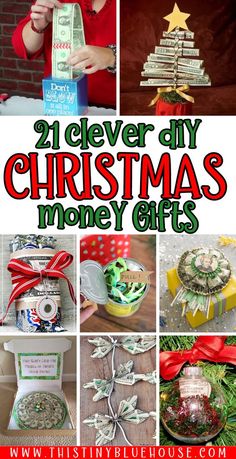 Here are 21 FUN ways to gift money at Christmas. These creative ways to give money at Christmas are such a great way to give a money gift. Gifting money doesn't have to be boring with these fun ways to gift cash to kids at Christmas. Head over to our blog today to see all the creative ways to wrap money as a gift at Christmastime. 🤩#7 is our personal favorite! 🤩 How To Fold Money To Make A Christmas Tree, Creative Money Gifts For Christmas For Kids, Money Gift Giving Ideas Creative, 100 Dollar Bill Gift Ideas, Diy Money Tree For Christmas, Framed Money Gift Ideas, Creative Christmas Money Gifts, Giving Money As Gifts Ideas Christmas, Money Christmas Tree Lot