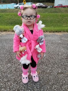 Cat Family Costume Ideas, Cat Family Costume, Toddler Old Lady Costume, Crazy Day At School Outfits, Bad Kitty Costume, Girls Cat Costume, Crazy Cat Lady Halloween Costume, Easiest Halloween Costumes, Toddler Cat Costume