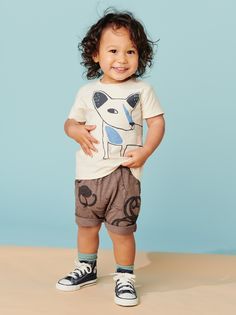 Hop to it -- the kangaroo-style pocket adds sporty style to these soft & comfy shorts in a super-fun print. Matching family styles are available in our Sibling Shop. Playful Cartoon Print Shorts For Summer, Cute Playwear Shorts With Pockets, Cute Shorts With Pockets For Playwear, Cotton Graphic Print Bottoms For Playwear, Cotton Bottoms With Graphic Print For Playwear, Playful Shorts With Pockets, Cute Playtime Shorts With Pockets, Cute Shorts With Pockets For Playtime, Casual Graphic Print Shorts For Playwear