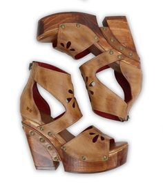 Wooden Wedges, Bed Stu, Shoes Heels Wedges, Backpack Tote Bag, Womens Wedges, Leather Care, Custom Bags, Tall Boots, Short Boots