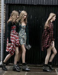 ☆ Rock 'n' Roll Style ☆ Zara TRF Fall/Winter 2013-2014 Ad Campaign Punk Grunge Fashion, Neo Grunge, Fashion Guys, Moda Grunge, Look Grunge, Vogue Editorial, Tokyo Street Fashion, Rock N Roll Style, 90s Fashion Grunge