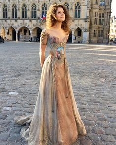 Sylvie Facon Créatrice France Storybook Dress, French Town, Wedding Dress Cake, Gaun Fashion, Dress Cake, French Designer, A Castle