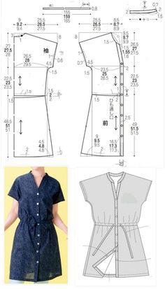 the sewing pattern for this dress is easy to sew, and has an attached belt