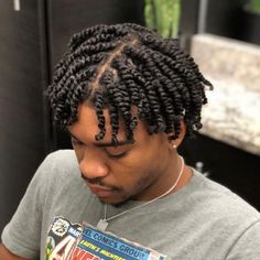 2 Strand Twist Styles, Twist Hair Men, 2 Strand Twist, Two Strand Twist Hairstyles, Hair Twists Black, Short Hair Twist Styles, Natural Hair Men