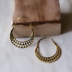 Big gold hoop earrings engraved earrings African earrings ethnic earrings.bohemian jewelry boho earrings viking jewelry.girlfriend gift mom Gemstone -  Na Jewelery Category:- Hoop,Earring Metal:-Brass -- T H E * Q U A L I T Y We buy raw gemstones directly from miners and then get them cut and polished at our workshop , Therefore saving some bucks (additional added fees and markups) avoiding a middle man and making sure of the authenticity of the gems. And we use top quality materials that are wa Intricate Brass Hoop Earrings, Brass Hoop Earrings For Festivals, Bohemian Small Hoop Cartilage Earrings, Festival Metal Hoop Earrings As Gift, Bohemian Brass Earrings With Intricate Design, Bohemian Handmade Small Hoop Cartilage Earrings, Bohemian Bronze Nickel-free Hoop Earrings, Metal Hoop Earrings For Festivals And Gifts, Handmade Bohemian Brass Earrings