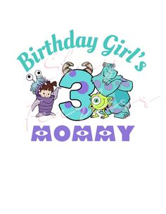 Monsters Inc Birthday Shirt, Monster 1st Birthdays, Monster Inc Birthday, Shirt Image, Birthday Png, Memory Pillows, Monster Birthday, 1st Birthday Invitations, Sister Birthday