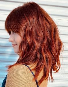 Hair Ideas Red, Pinkish Brown Hair, Red Haircut, Red Hair Ideas, Reddish Brown Hair Color, Light Red Hair, Light Auburn Hair, Red Hair Looks, Shades Of Red Hair