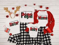 Very Merry Family Merry Christmas T-shirt Family Holiday Pajamas, Matching Family Christmas Shirts, Dreaming Of A White Christmas, Buffalo Plaid Shirt, Matching Christmas Shirts, A White Christmas, Christmas Tree Shirt, Santa Shirts, Merry Christmas Shirts