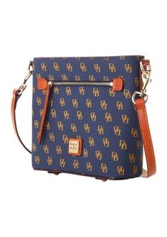 The timeless appeal of the small logo print lives on in our Gretta collection. This petite bag is a perfect day-to-night option that can be dressed up or down. | Dooney & Bourke Women's Gretta Small Zip Crossbody, Navy A Perfect Day, Dooney Bourke, Logo Print, Louis Vuitton Monogram, Navy Blue, Louis Vuitton, Monogram, Navy, ? Logo