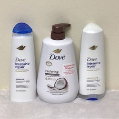 Dove Bundles Dove Body Wash Dove Shampoo Dove Condition Body Wash Dove, Dove Lotion, Shampoo Dove, Dove Shampoo, Dove Body Wash, Pretty Nails, Body Wash, Bath And Body, Blue White