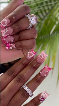 #nails #nailart #nailsofinstagram #manicure #gelnails #nailsoftheday #beauty #nailsart #nail #naildesign #nailsdesign #nailtech #nailsnailsnails #acrylicnails #nailsonfleek #nailstagram #naildesigns #u #nailartist #instanails #nailstyle #nailinspo #nailpolish #gelpolish #inspire #nailswag #love #nailsalon #longnails #unhas #glitternails #gel #explorepage #pedicure #nailaddict #nailporn #fashion #makeup #unhasdecoradas #naturalnails #nailpro #hair #explore #nailsaddict #instagood #coffinnails #ombrenails #beautiful #nailsinspiration #as #nailsmagazine #naillove #frenchnails #glitter #unhaslindas #shortnails #unhasdegel #art #instagram #pinknails Short Nails With Charms, Nails With Charms, Girly Acrylic, School Nails