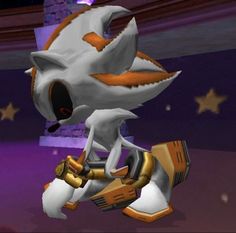 an image of a cartoon character riding a skateboard in sonic the hedgehog game