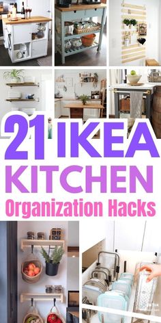 kitchen organization hacks that are great for small spaces